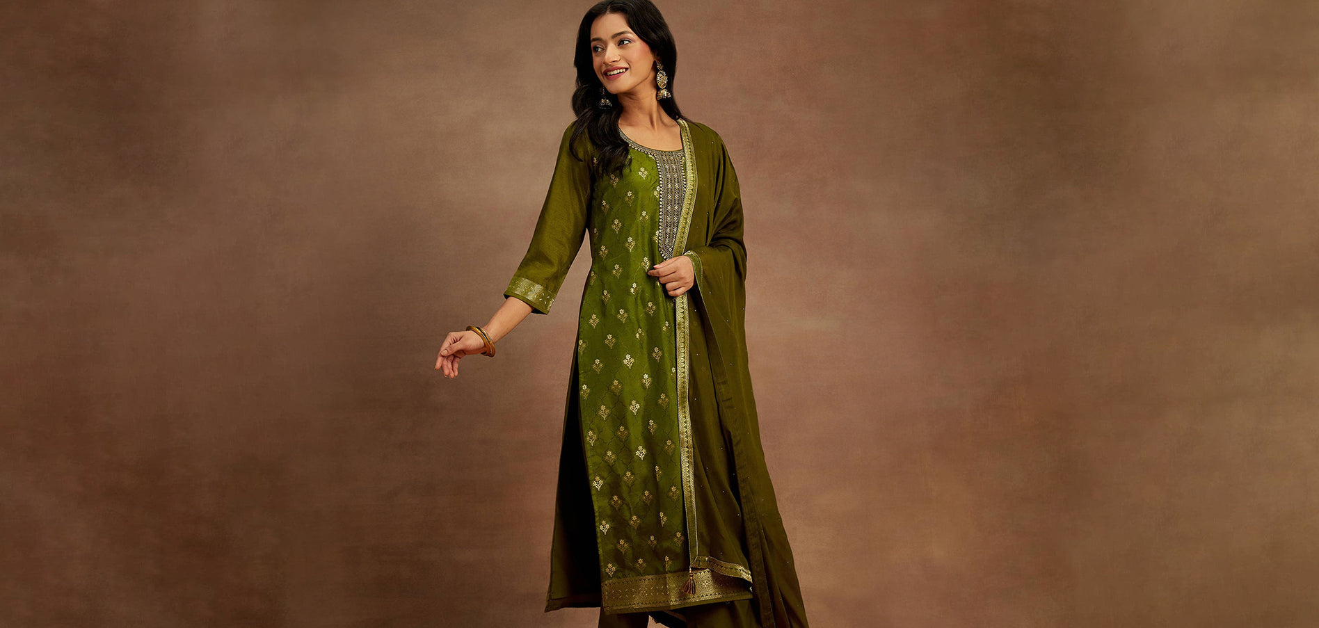 Karwa Chauth Designer Sharara - Rent